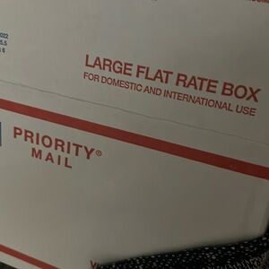 Size small clothing, large mystery box